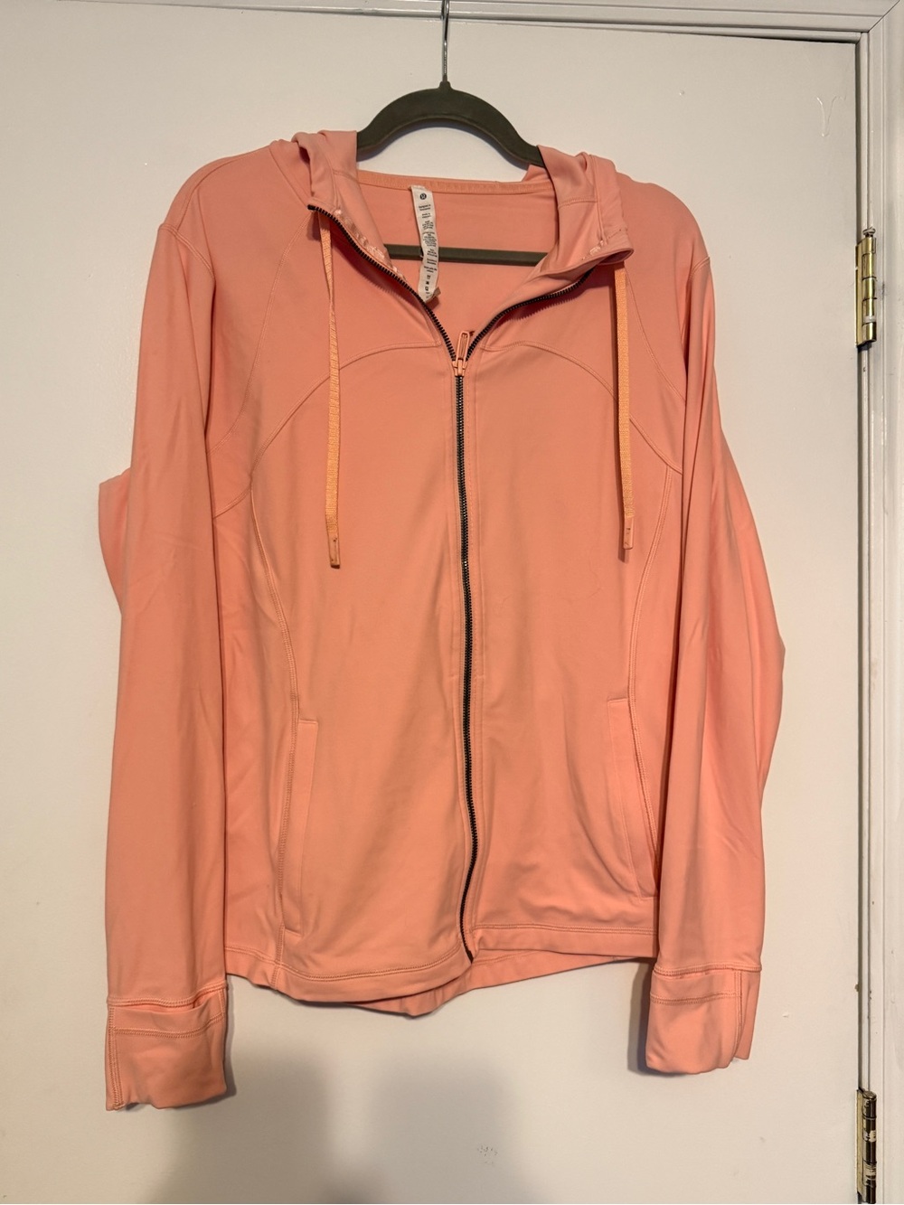 lululemon athletica light pink Zip-Up Hoodie